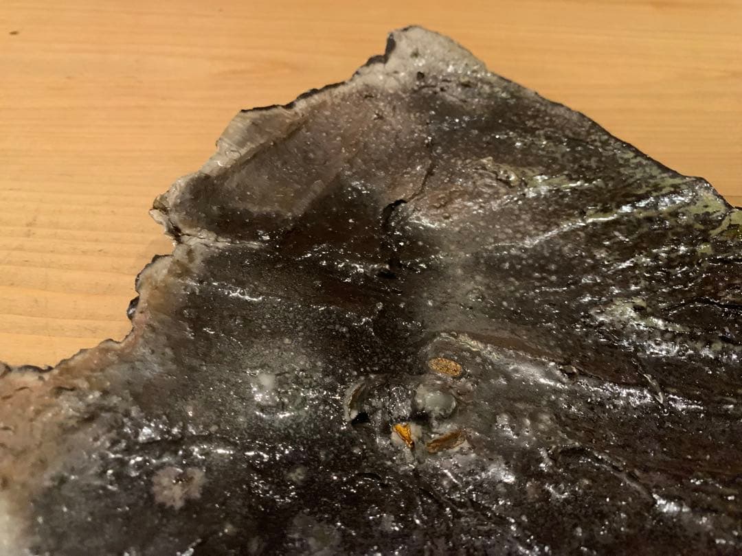 【希少・一点物】谷本貴 作　伊賀 平皿（アートピース・オブジェ）