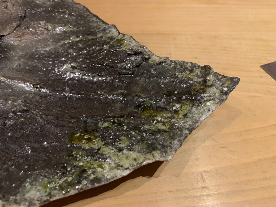 【希少・一点物】谷本貴 作　伊賀 平皿（アートピース・オブジェ）