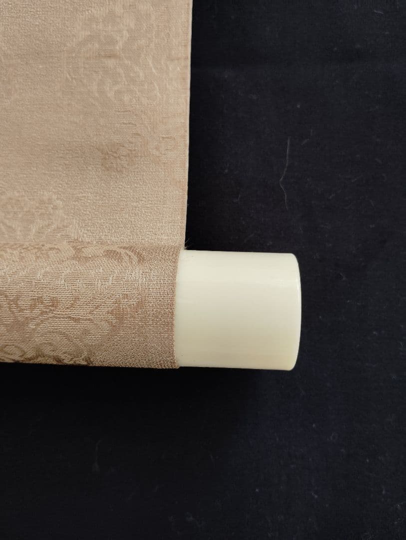 掛軸　英友　桜花雀之図