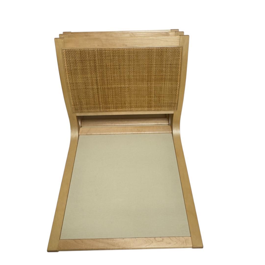 TENDO 天童木工 原好輝 高級座椅子 籐 ラタン 曲木 座イス 3脚