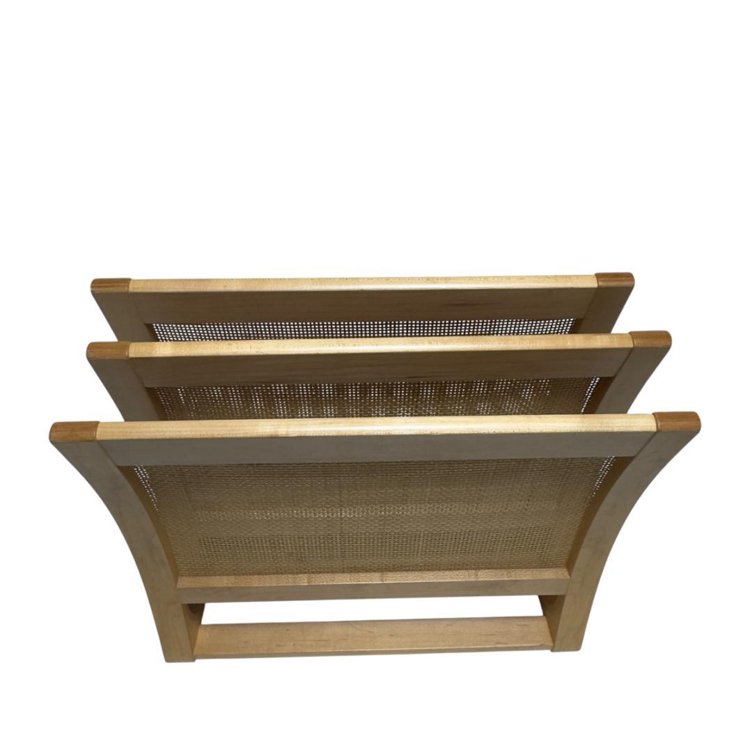 TENDO 天童木工 原好輝 高級座椅子 籐 ラタン 曲木 座イス 3脚