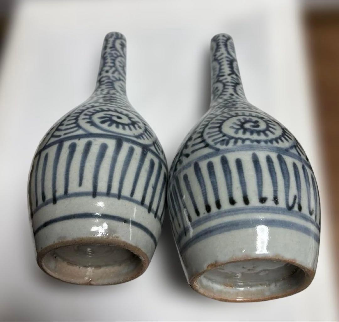 200年前の伊勢神宮御神酒徳利2本箱入り