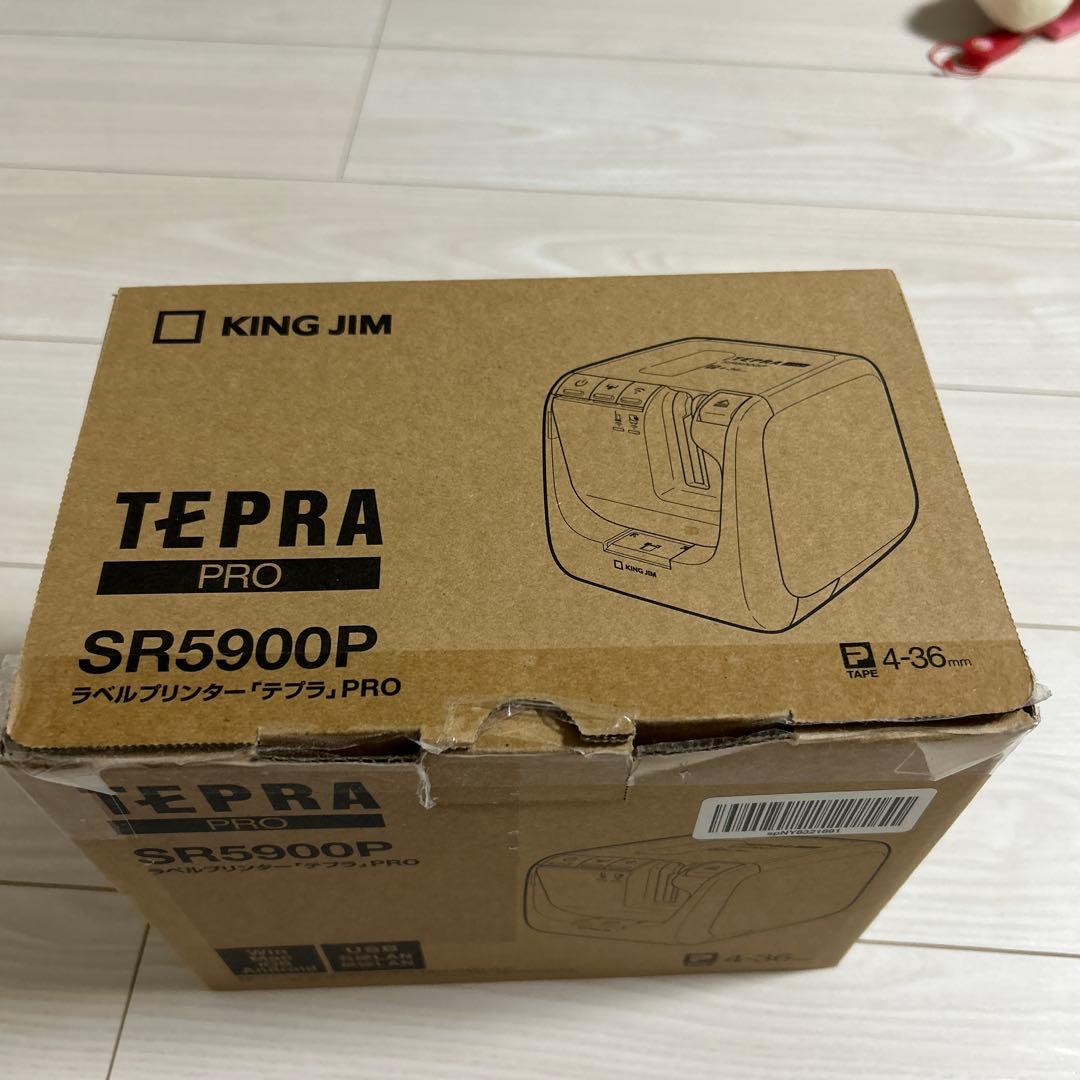 キングジム テプラPRO モノクロ SR5900P