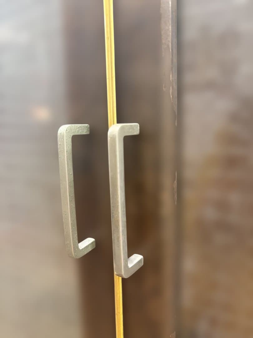 水屋箪笥　キャビネット　木製　アンティーク　古道具