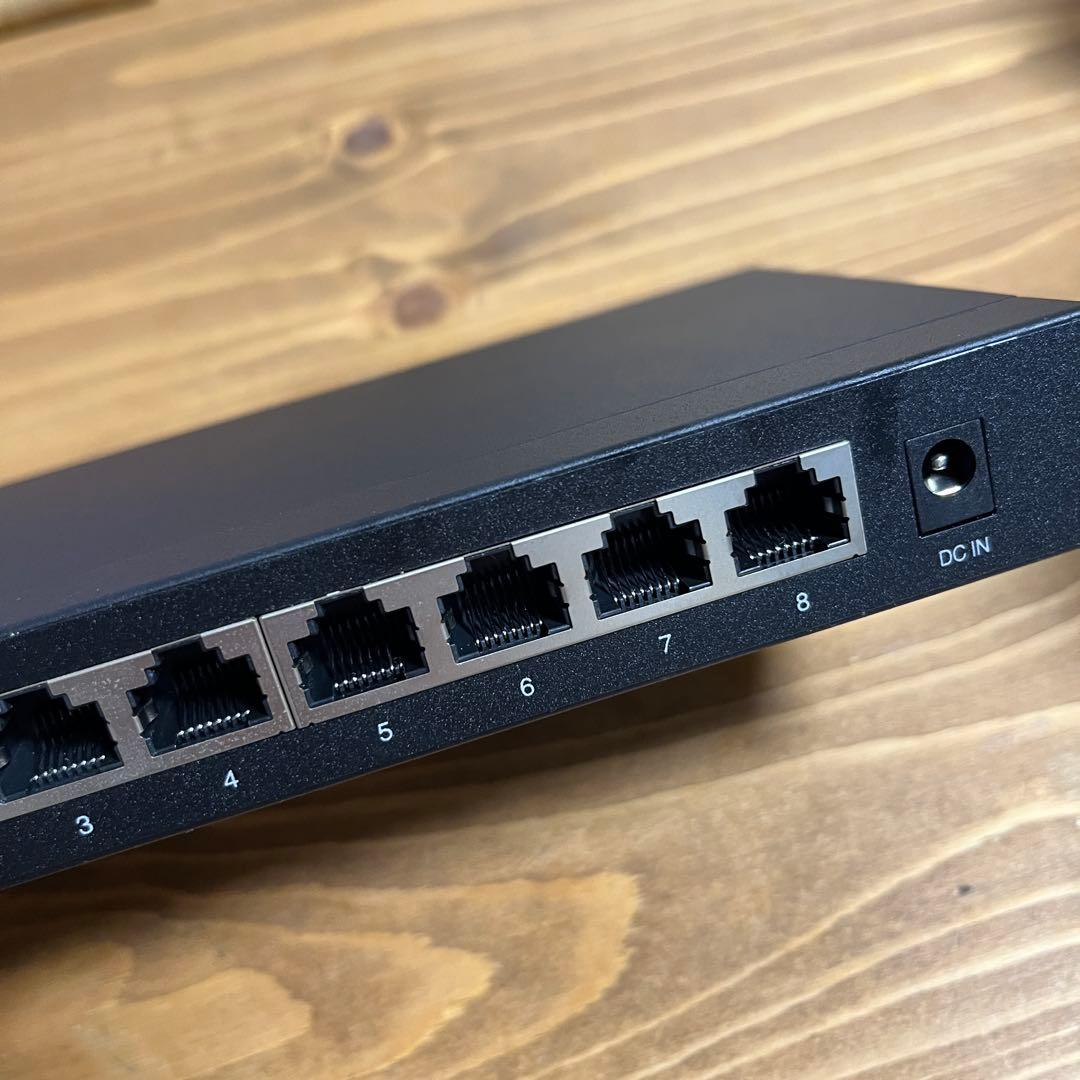 PLANEX FX2G-08EM スイッチングハブ ブラック ACアダ