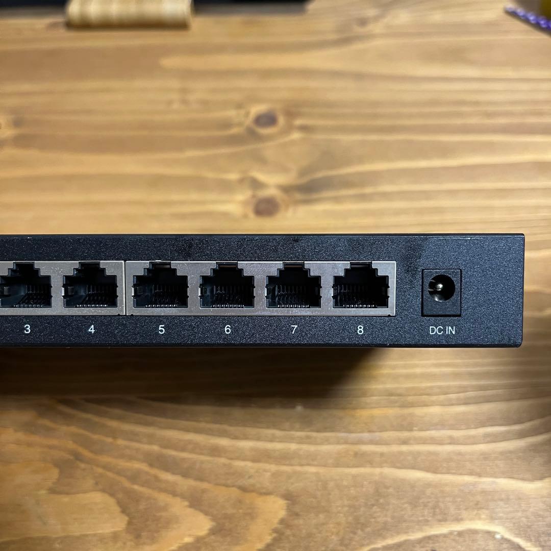 PLANEX FX2G-08EM スイッチングハブ ブラック ACアダ