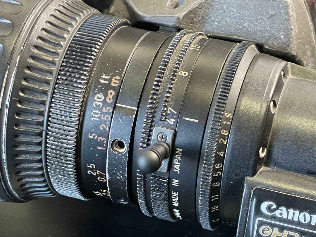 Canon HJ11 ex4.7B IRSEズーム レンズ カメラ B4マウント