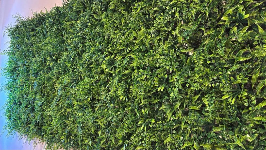 フェイクグリーン 壁掛け 60cm×40cm 6枚セット