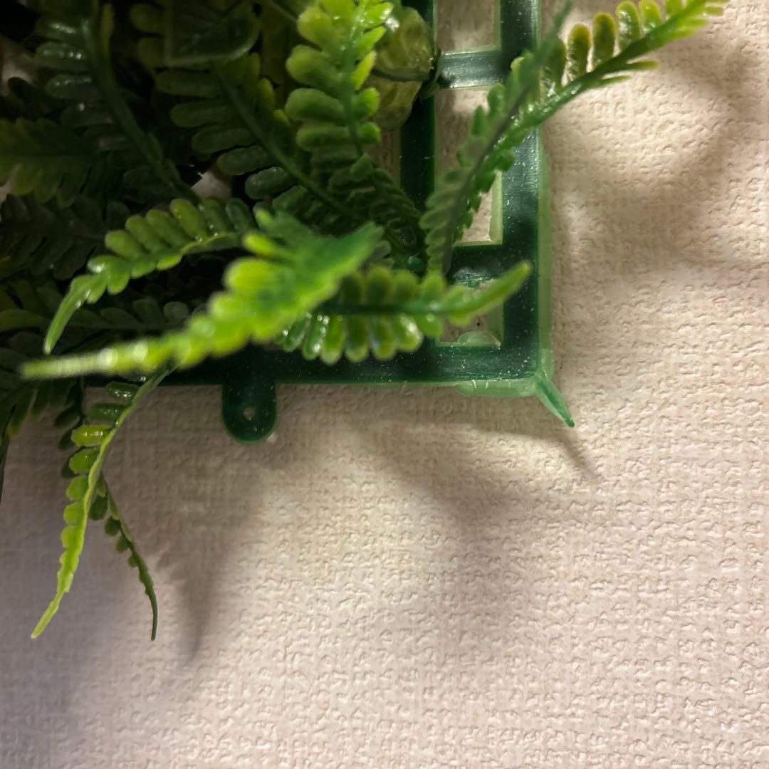 フェイクグリーン 壁掛け 60cm×40cm 6枚セット