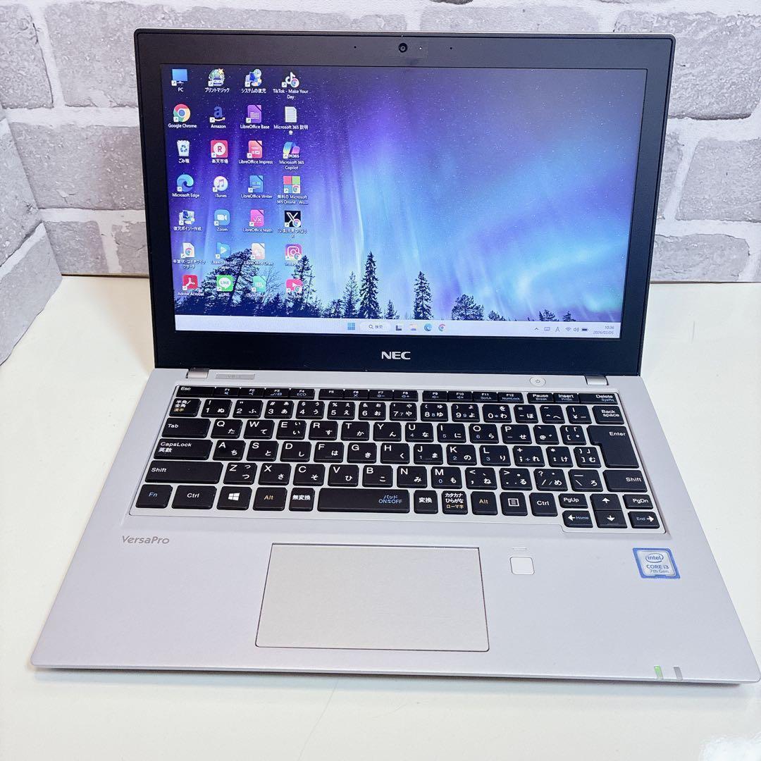 美品 NEC VersaPro 設定済 SSD ノートPC Windows11
