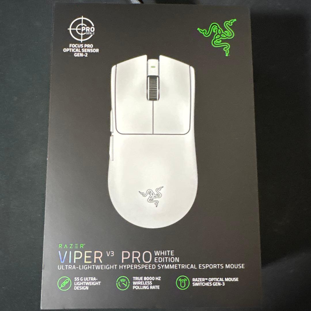 マウス・トラックボール Razer viper v3 pro white edition