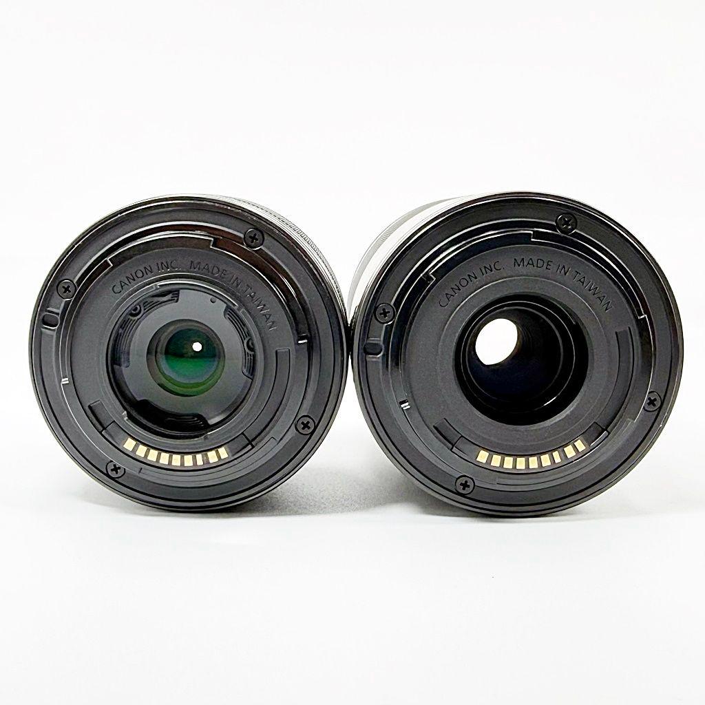 キヤノン EOS M10 ダブルズームキット ブラック ミラーレス カメラ 中古