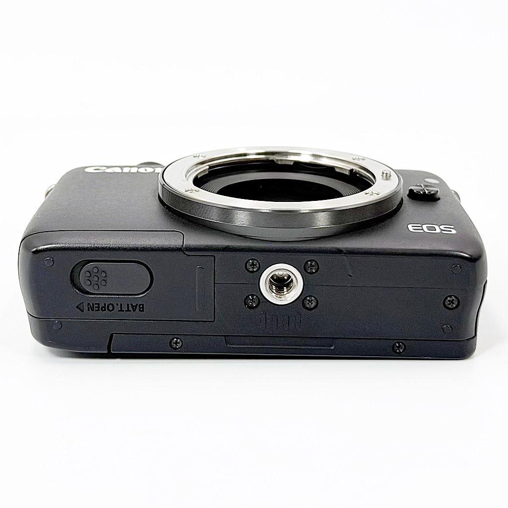 キヤノン EOS M10 ダブルズームキット ブラック ミラーレス カメラ 中古