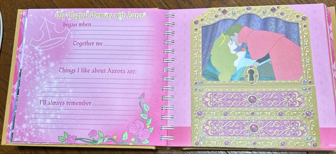 ディズニー　プリンセス　Autograph Book サイン帳　アルバム