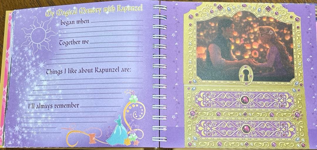 ディズニー　プリンセス　Autograph Book サイン帳　アルバム