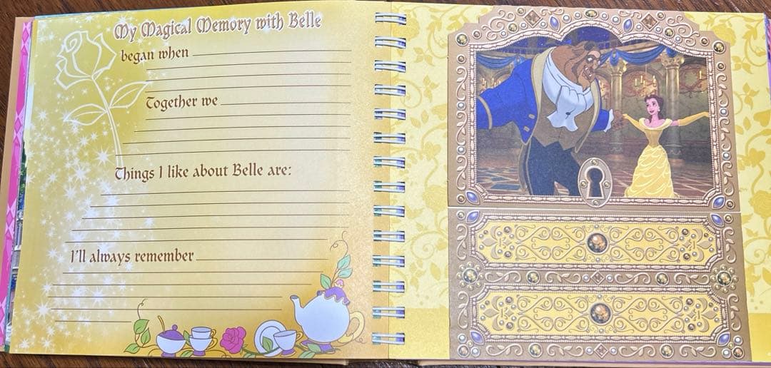 ディズニー　プリンセス　Autograph Book サイン帳　アルバム