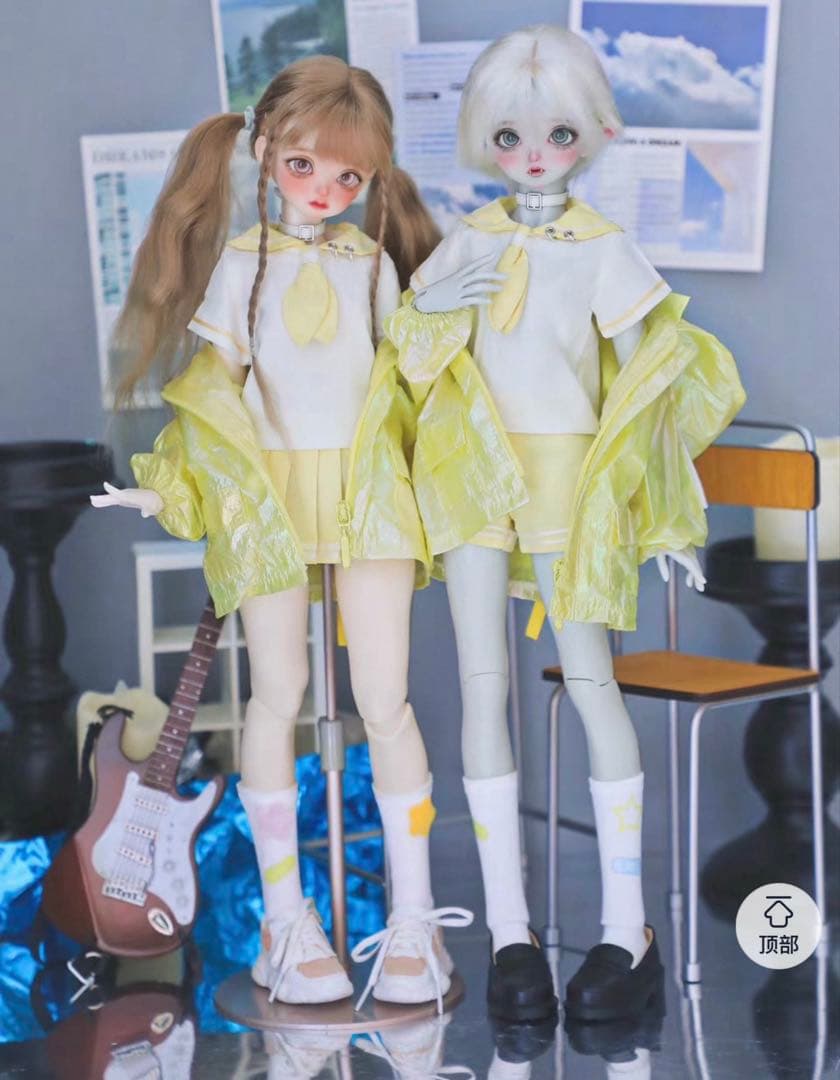 ドール服 セーラー服スカートセット