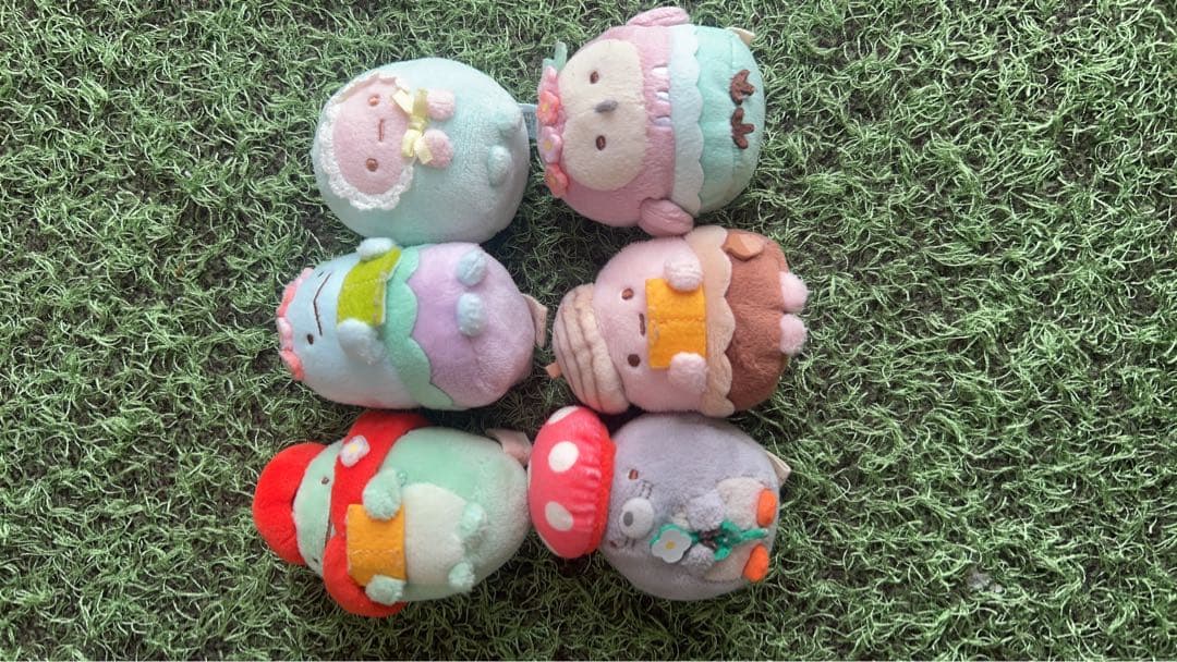 すみっコぐらし　てのりぬいぐるみ　6個