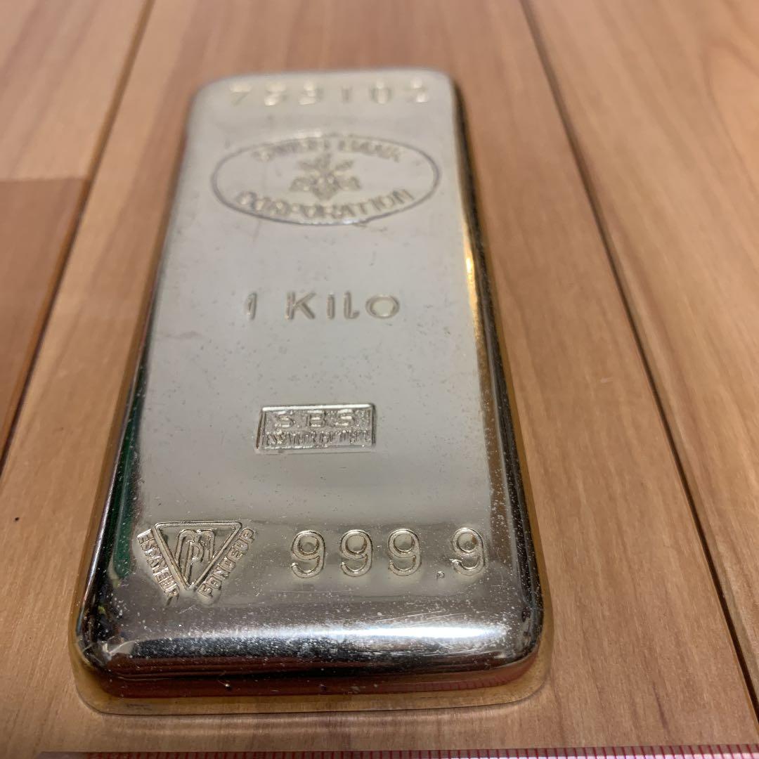 1万円引　金塊　ゴールド　イミテーション　1キロ
