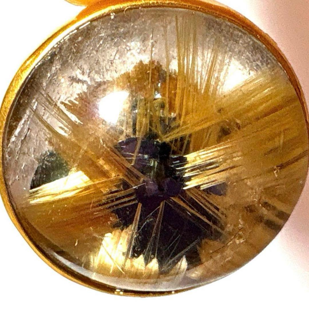 最強金運✴︎高品質　太陽放射タイチンルチルクォーツ　ペンダント　エネルギー満タン