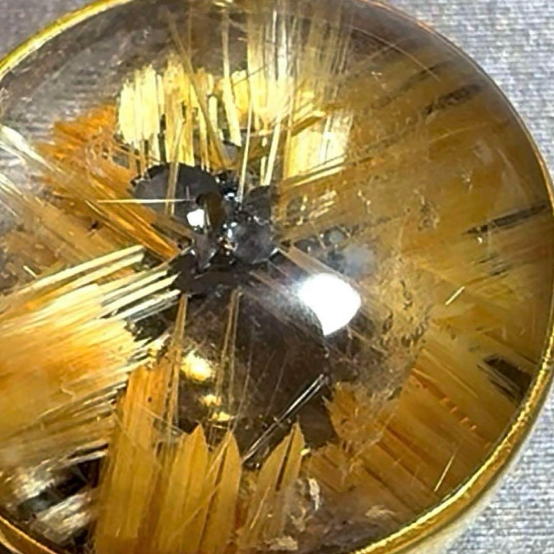 最強金運✴︎高品質　太陽放射タイチンルチルクォーツ　ペンダント　エネルギー満タン