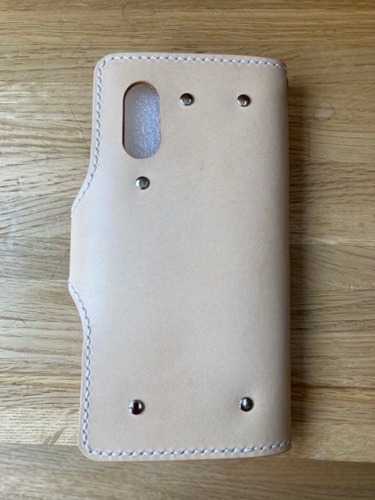 【オーダーメイド】aquos用スマホケース　手縫い　キャンモア