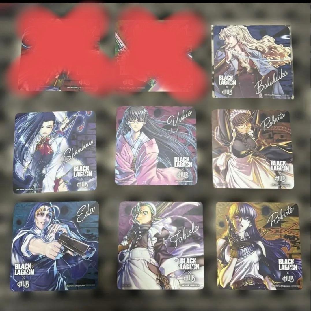 ブラックラグーン コースターセット