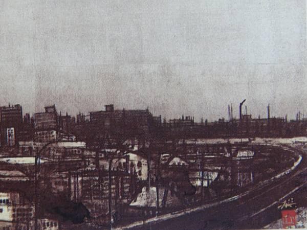 横山操、TOKYO、希少画集画、新品高級額・額装付、大判、状態良好