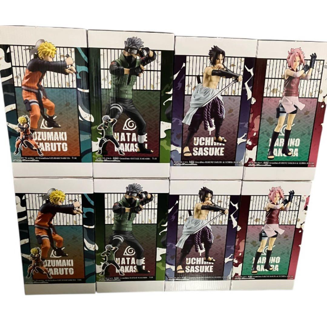NARUTO Grandistaフィギュア 【ナルト・カカシ・サスケ・サクラ】