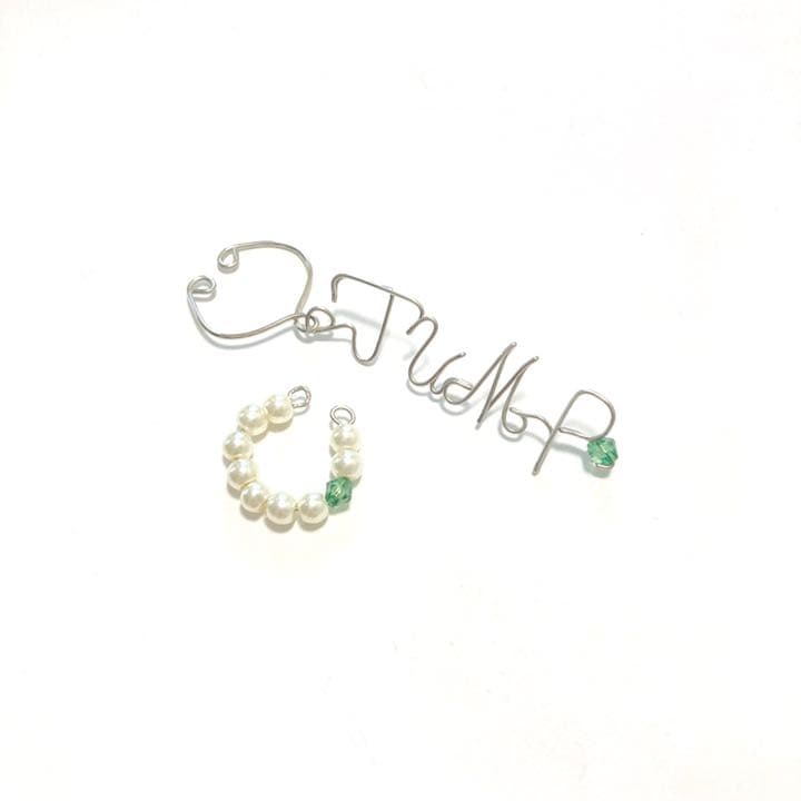 EKUSOYR様ご確認用♡お名前イヤーカフ、マスクチャーム