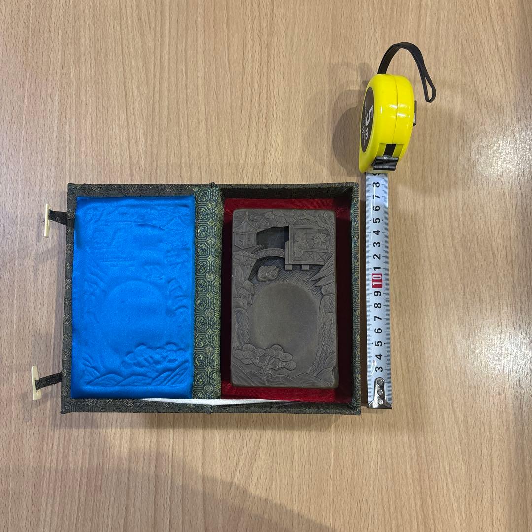 蘭亭硯 硯 箱あり