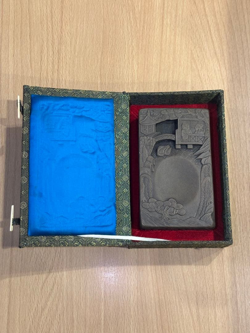 蘭亭硯 硯 箱あり