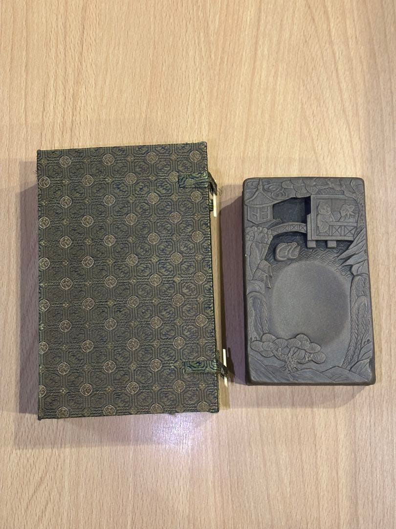 蘭亭硯 硯 箱あり