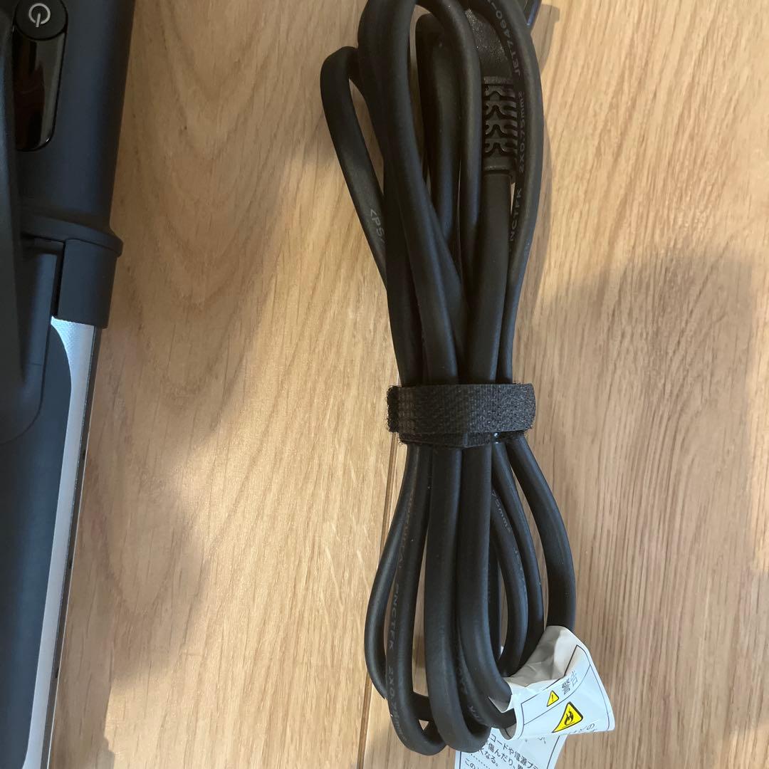 サロニア スムースシャイン カールアイロン コテ 32mm ブラック