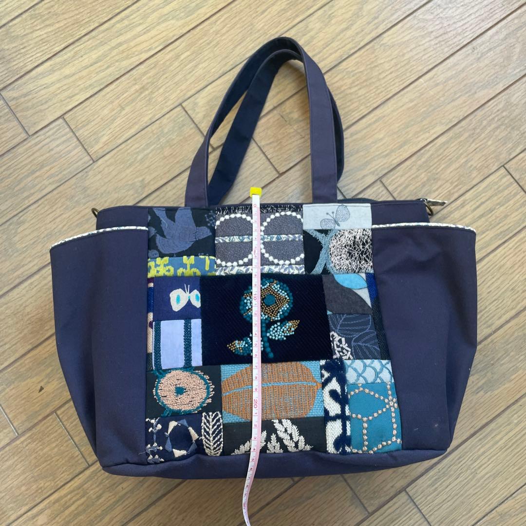 ハンドメイド　ミナペルホネン バッグ