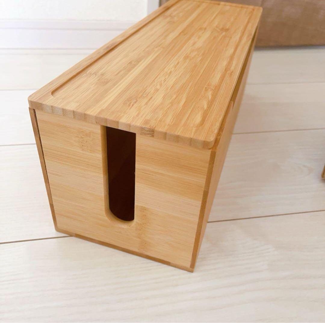 ☆ ケーブル収納箱 コード収納 ケーブルトレー デスク収納