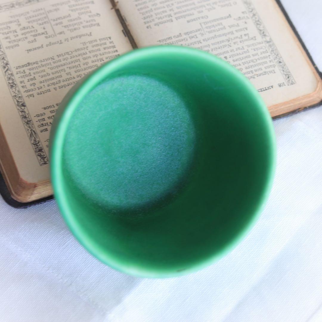 3/8まで価格 ☆吉村和美　グリーン　鉢とカップ　セット