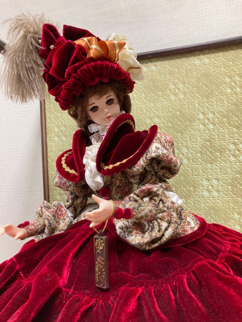 美品☆送料込　フランス人形　昭和レトロ