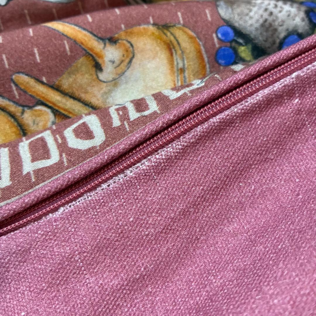 スワッシュロンドン SWASH LONDO・クッションカバー（くま熊・渋ピンク