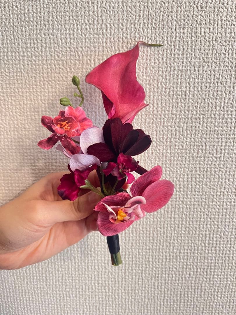 ブーケ アーティシャルフラワー　造花ブーケウエディング前撮り