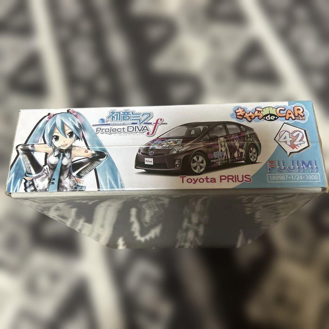 未開封 初音ミク Project DIVA f きゃらdeCAR プリウス 絶版