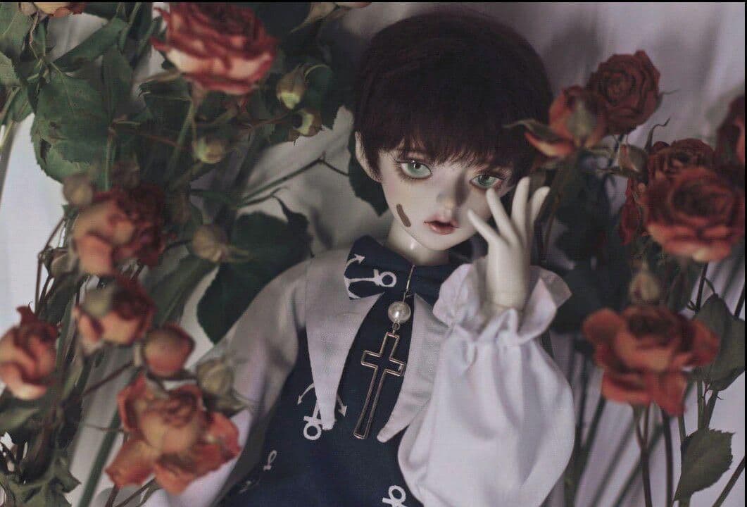 YH41 BJD 1/4　ドール 衣装　日常 可愛い 5点セット ハンドメイド