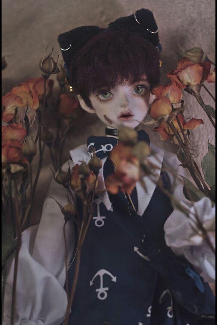 YH41 BJD 1/4　ドール 衣装　日常 可愛い 5点セット ハンドメイド