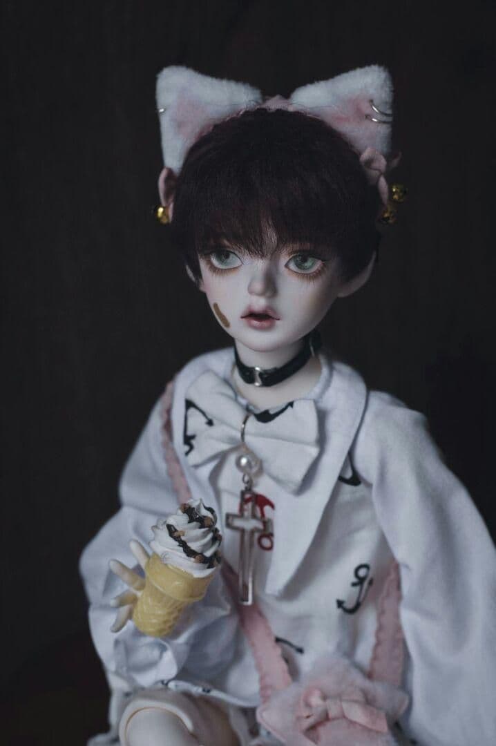 YH41 BJD 1/4　ドール 衣装　日常 可愛い 5点セット ハンドメイド