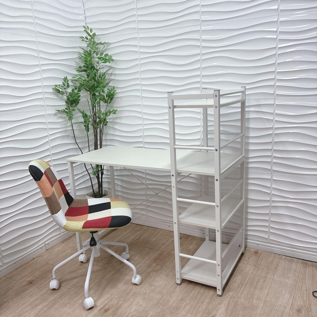 ◇大阪府 神戸市 配達料無料！NITORI◇ザッキー◇デスク◇チェア◇2点セット