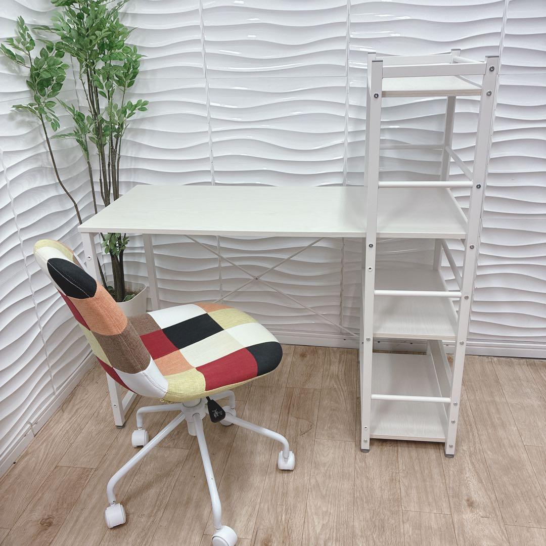 ◇大阪府 神戸市 配達料無料！NITORI◇ザッキー◇デスク◇チェア◇2点セット