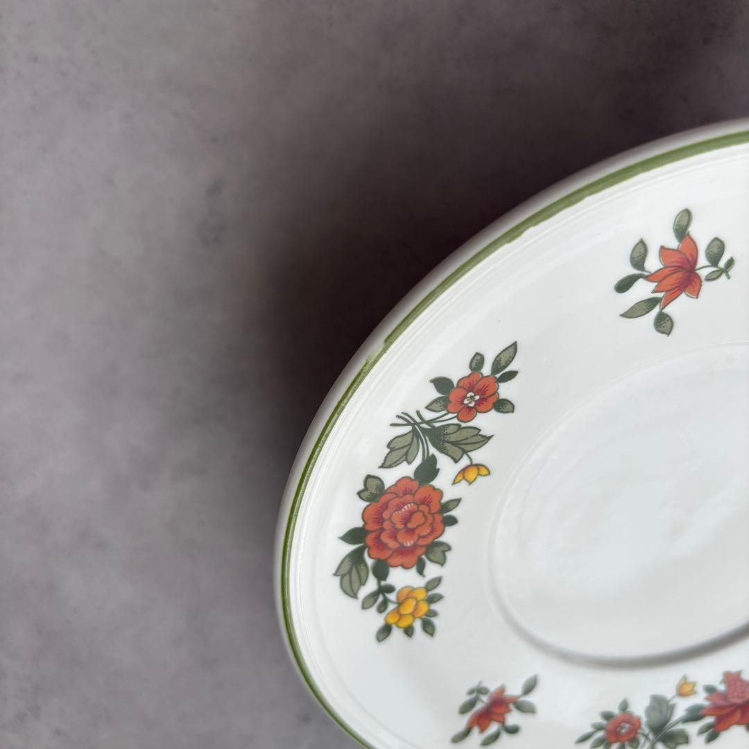 ビレロイ&ボッホ Summerday スープカップ・ソーサー 2客セット