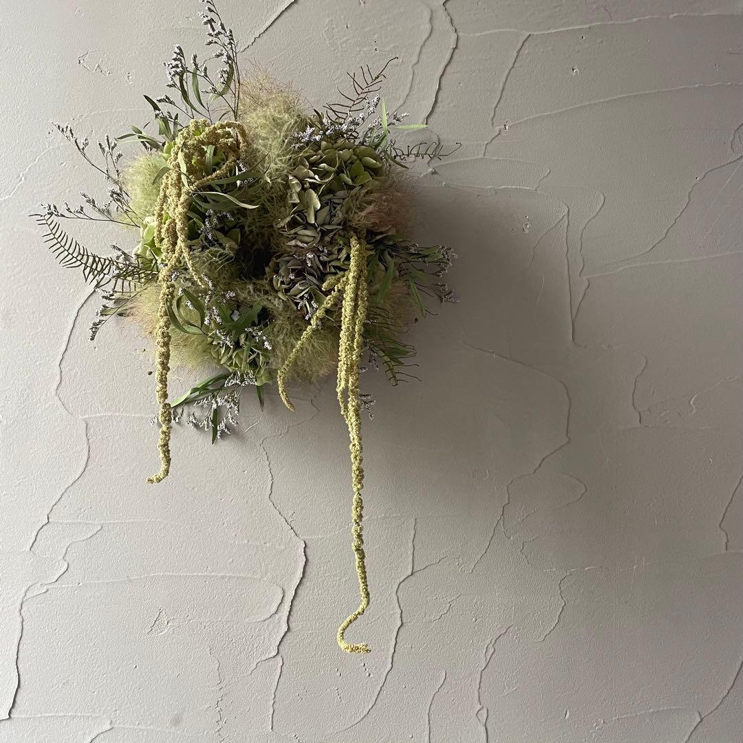 2.スモークツリー丸リース