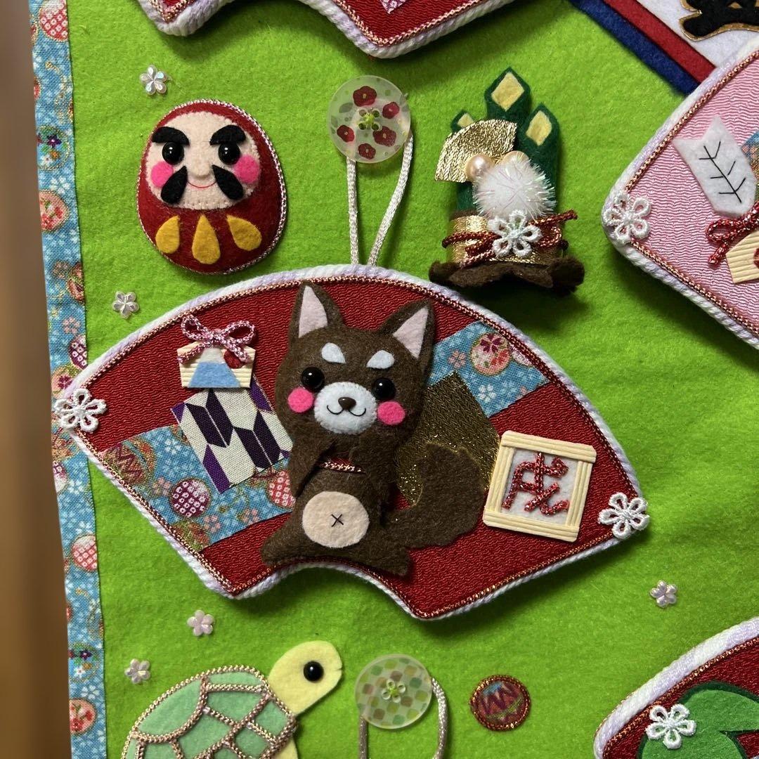 十二干支のフェルト飾り インテリア装飾 壁飾り⭐︎新品