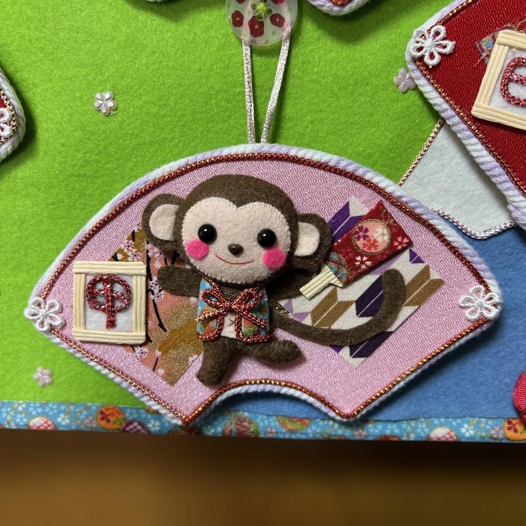 十二干支のフェルト飾り インテリア装飾 壁飾り⭐︎新品